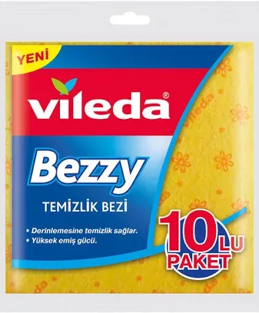Vileda Bezzy Temizlik Bezi 10'lu
