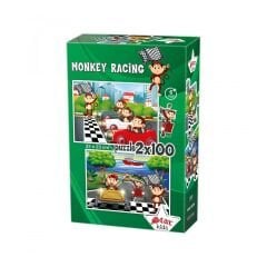 STAR 1101667 MAYMUN YARIŞI PUZZLE 2X100