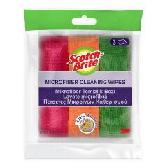 Scotch Brite Mikrofiber Bez 3'lü