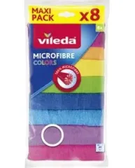 Vileda Mikrofiber Bez Colors 8'Li