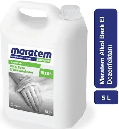 Maratem M105 Alkol Bazlı El Dezenfektanı 5 L