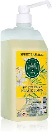 Eyüp Sabri Tuncer Klasik Limon Kolonyası 1 Lt Pompalı