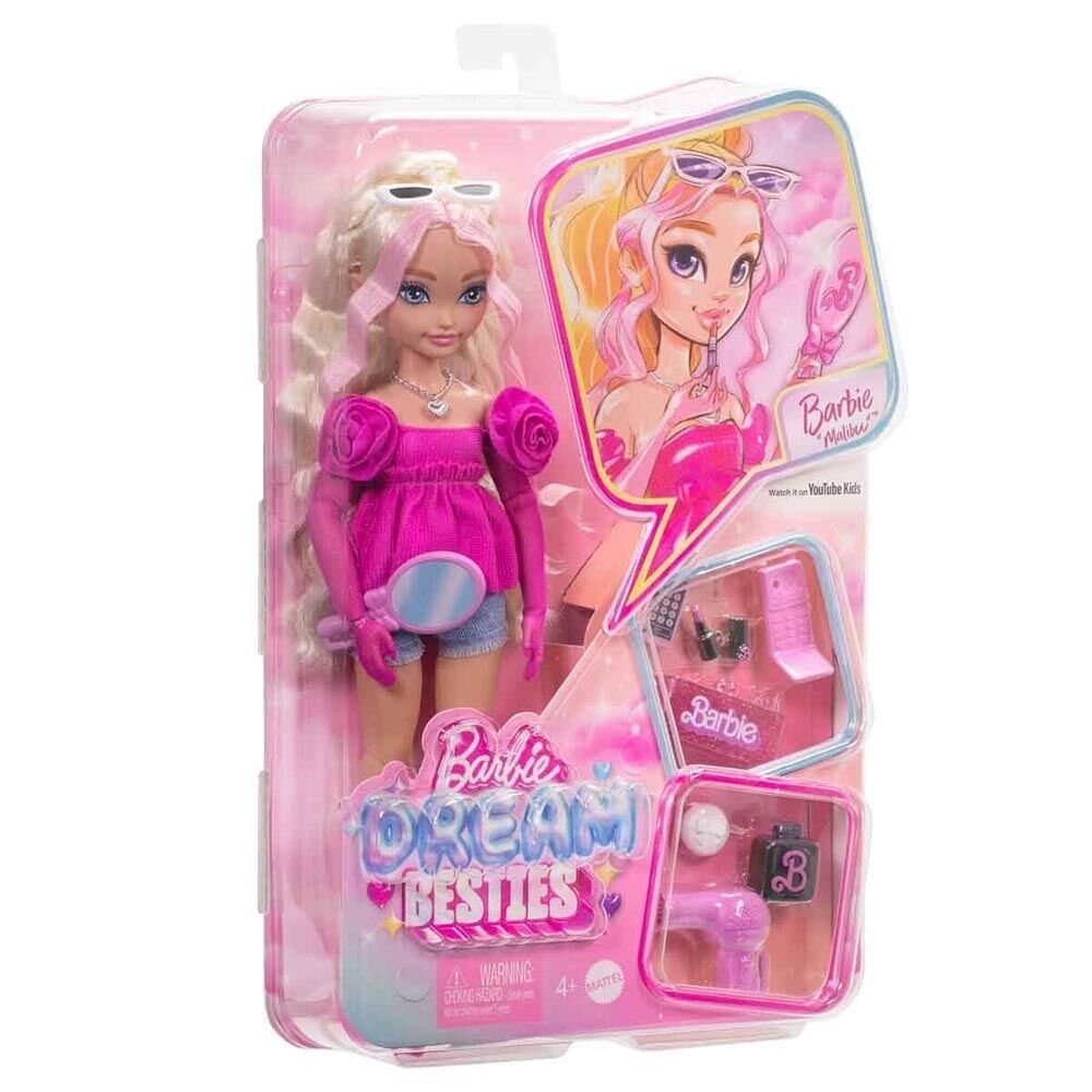 MATTEL HYC21 BARBİE DREAM BESTİES ANA KARAKTER BEBEKLER MALİBU