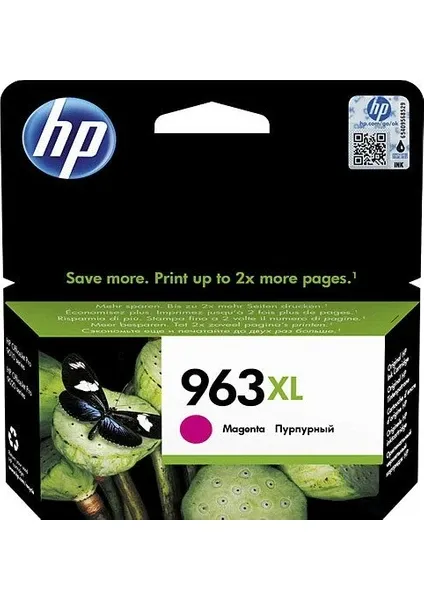 HP 3JA28AE 963XL Kırmızı Mürekkep Kartuşu