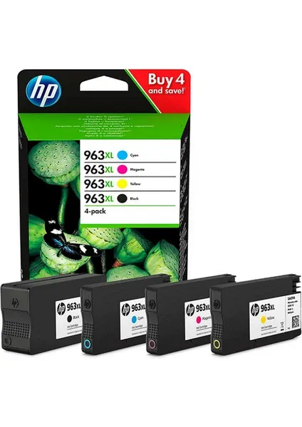 HP 3YP35AE Orjinal Multipaket Kartuş 963XL