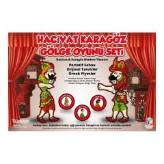 HOBİ EGİTİM HACİVAT KARAGÖZ GÖLGE OYUNU SETİ