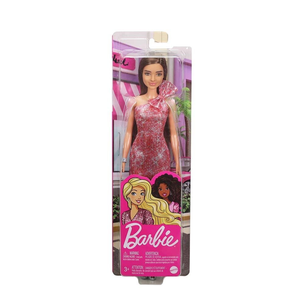 MATTEL T7580 PIRILTILI BARBİE 6