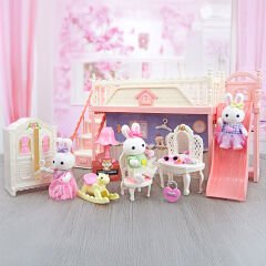 MEGA BIG06680 BY DREAMY MİNİ TAVŞAN ÇİFT KATLI TAKIM