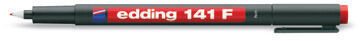EDDİNG ASETAT KALEMİ 141-02 F KIRMIZI