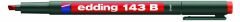 EDDİNG ASETAT KALEMİ 143-02 B KIRMIZI