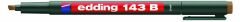 EDDİNG ASETAT KALEMİ 143-07 B KAHVERENGİ