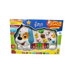 CAN TOYS CNL-2223 TÜRKÇE HAYVAN SESLİ PİYANO K
