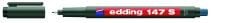 EDDİNG ASETAT KALEMİ 147-03 S SİLGİLİ MAVİ